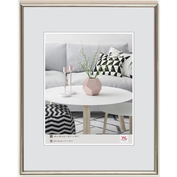 Cadre en plastique Galeria 9x13 cm | acier | verre standard (2 mm)