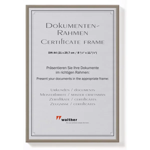 Cadre en plastique New Lifestyle 21x29,7 cm (A4) | acier | verre standard (2 mm)