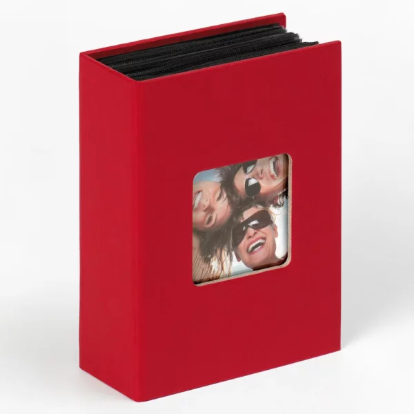 Album photo « Minimax » à pochettes pour 100 photos 10x15 cm 10x15 cm | rouge
