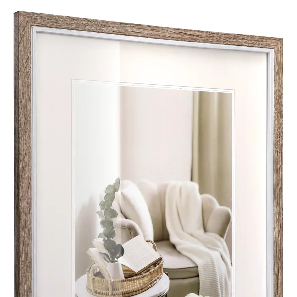 Cadre en bois (MDF) Hygge 10x15 cm | gris | verre standard (2 mm)