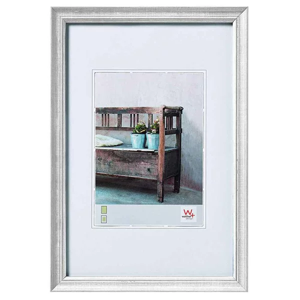 Cadre en bois Bench 10x15 cm | blanc | verre standard (2 mm)