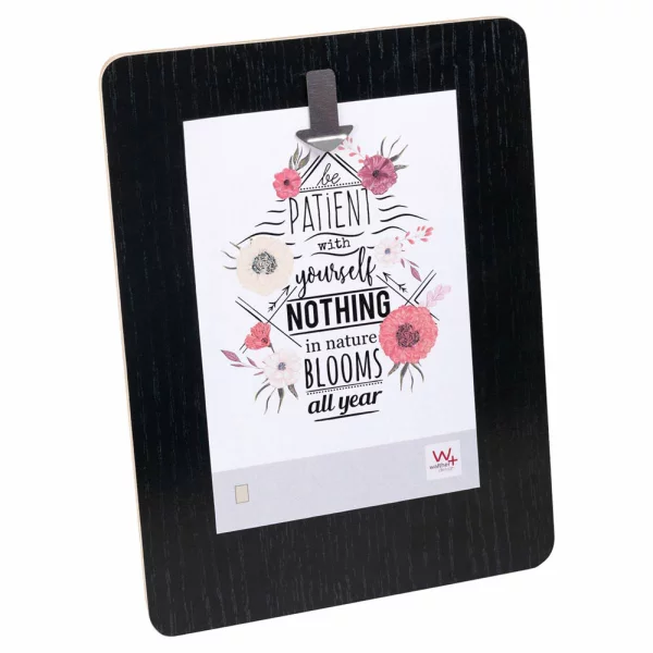 Cadre photo Aimant 10x15 cm | noir | verre standard (2 mm)