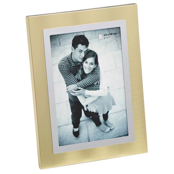 Cadre photo Luan 10x15 cm | champagne