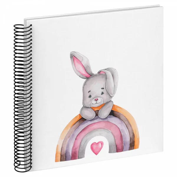 Album photo à spirale Kids à coller avec 40 pages, 25x25 cm 25x25 cm | rainbow