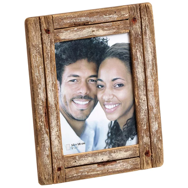 Cadre photo Dupla 10x15 cm | blanc-naturel