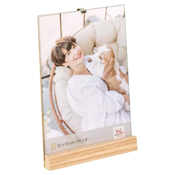 Cadre photo Simplicity, format portrait 10x15 cm | naturel | verre standard (2 mm)