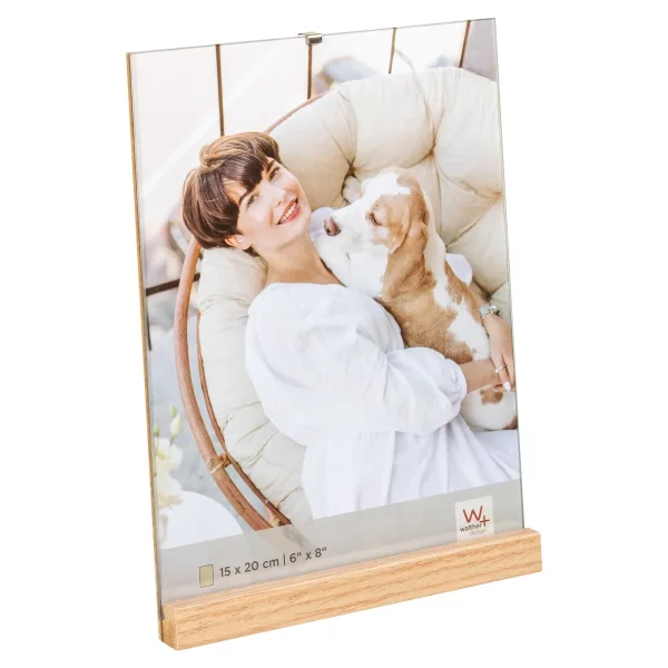 Cadre photo Simplicity, format portrait 15x20 cm | naturel | verre standard (2 mm)