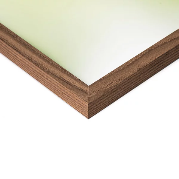Cadre en bois Jasmund 9x9 cm | frêne foncé | verre standard