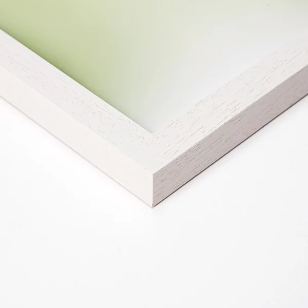 Cadre en bois Jasmund 9x9 cm | blanc glacé | verre standard