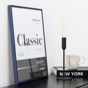 Alurahmen Classic 21x29,7 cm (A4) | Blu | Normalglas (2 mm)