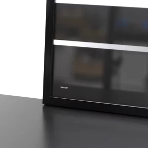 Alurahmen C2 84,1x118,9 cm (A0) | Eloxal Schwarz glanz | Normalglas (2 mm)