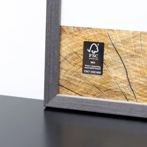 Fotorahmen Quadrum 15x20 cm | Grau | Normalglas (2 mm)