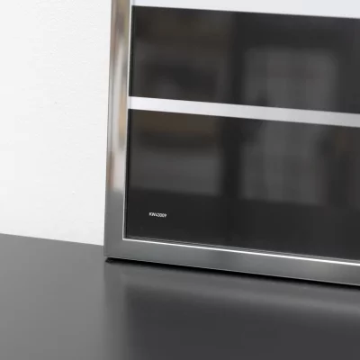 Hliníkový rám C2 10x15 cm | stříbrná lesklá | normální sklo (2mm)