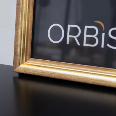 Thumbnail von Bilderrahmen Neas aus Holz nach Maß Gold Bild 10