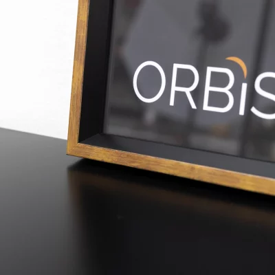Thumbnail von Bilderrahmen Evoque aus Holz Gold mit Schwarz Bild 10