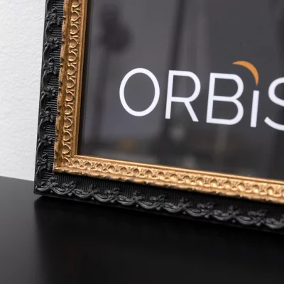 Thumbnail von Barockrahmen Francis nach Ma&szlig; Schwarz mit Gold Bild 10