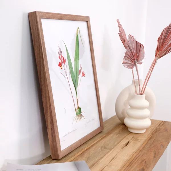 Holz Bilderrahmen BARTH - Serie 210 - Maßanfertigung Ahorn | Normalglas (2 mm)