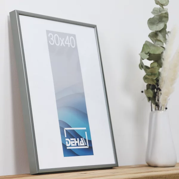 Cadre en aluminium Superba 42x59,4 cm (A2) | rouge carmin RAL 3002 | verre standard (2 mm)