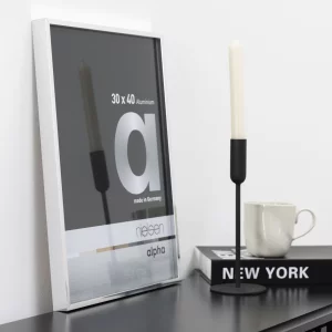 Alurahmen Alpha 84,1x118,9 cm (A0) | Silber | Normalglas (2 mm)