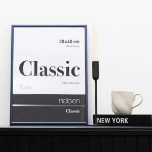 Alurahmen Classic 21x29,7 cm (A4) | Blu | Normalglas (2 mm)