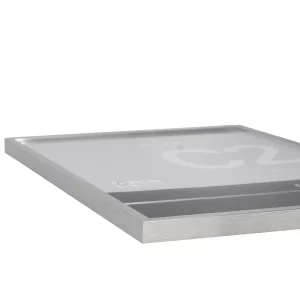 Alurahmen C2 21x29,7 cm (A4) | Silber glanz | Normalglas (2 mm)