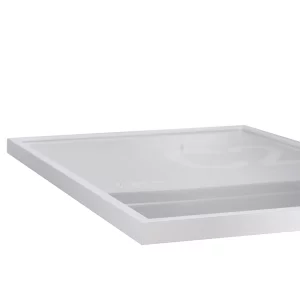 Alurahmen C2 84,1x118,9 cm (A0) | Weiß glanz | Normalglas (2 mm)