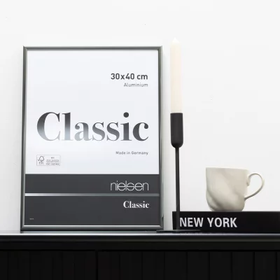 Hliníkový rám Classic 18x24 cm | kontrastní šedá | normální sklo (2mm)