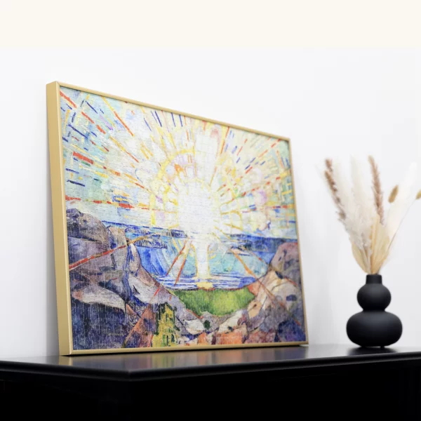 Alu-Puzzlerahmen für 100 bis 500 Teile 50x50 cm | silber matt | Kunstglas (1,5 mm)