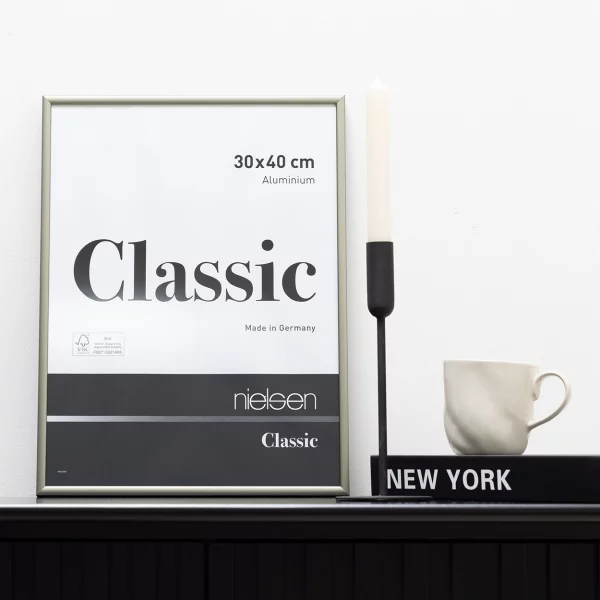 Cadre en aluminium Classic 21x29,7 cm (A4) | champagne | verre standard (2 mm)