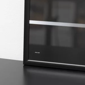 Alurahmen Classic 21x29,7 cm (A4) | Schwarz matt | Normalglas (2 mm)