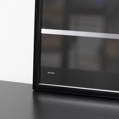 Hliníkový rám Classic 18x24 cm | černá, eloxovaná | normální sklo (2mm)