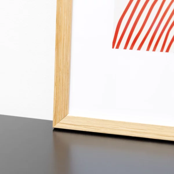 Eichenholz-Bilderrahmen Scandic 40x60 cm | Eiche | Normalglas (2 mm)