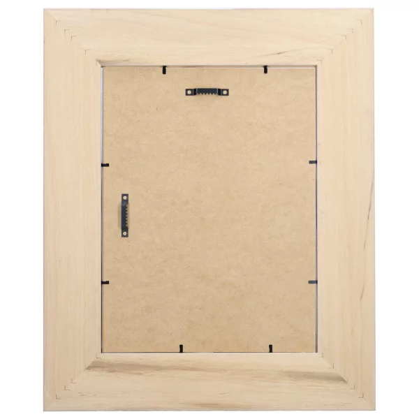 Exklusiver Holz-Bilderrahmen Calinda 20x60 cm | Weiß | Normalglas (2 mm)