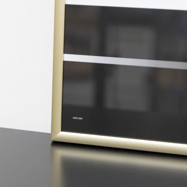 Cadre en aluminium Classic 21x29,7 cm (A4) | or mat | verre standard (2 mm)