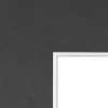 Thumbnail von 1,4 mm Passepartout White Core mit eigenem Ausschnitt Charcoal Bild 2