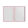Thumbnail von Baby Abdruck-Set mit Gips und Doppel-Bilderrahmen - Bildgröße 10x15 cm pink Bild 2