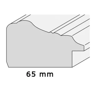 Holzrahmen Brittany 6.5 13x18 | Schwarzgrau | Normalglas (2 mm)