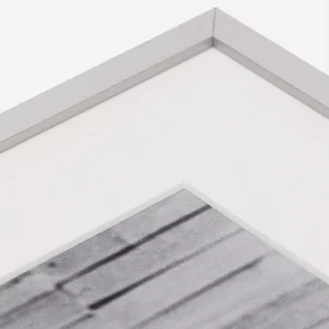 1,4 mm Museum-Passepartout - Maßanfertigung Weiß natur