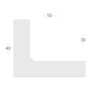 Schattenfugerahmen Matrix Floater nach Maß 