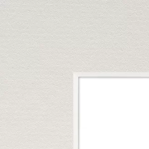 1,4 mm WhiteCore Standard-Passepartout mit individuellem Ausschnitt 60x90 cm | Candlewick