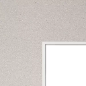 1,4 mm WhiteCore Standard-Passepartout mit individuellem Ausschnitt 60x90 cm | Granite