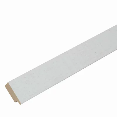 Drewniana rama do obrazu Mila 30x45 cm | biały | szkło standardowe (2 mm)