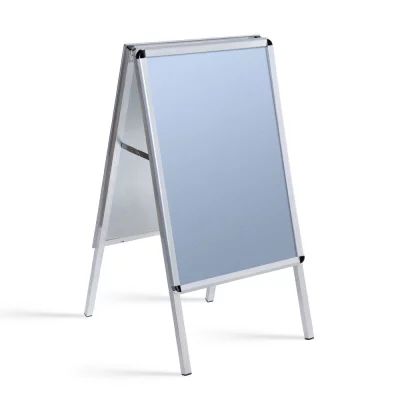 Stoepbord Standaard 32 mm 50x70 cm | hoeken afgerond | kunstglas, gematteerd (1 mm)