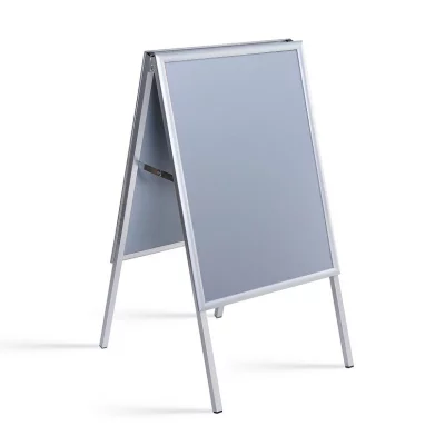 Stoepbord Indoor 25 mm 50x70 cm | hoeken in verstek | kunstglas, gematteerd (1 mm)