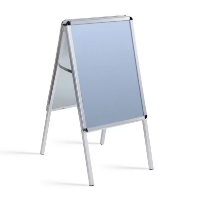 Stoepbord Standaard 32 mm - waterdicht 50x70 cm | hoeken afgerond | kunstglas, gematteerd (1 mm)