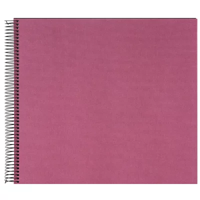 Thumbnail von Spiralalbum Bella Vista mit 40 schwarzen Seiten zum Einkleben, 35x30 cm fuchsia Bild 2