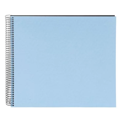 Thumbnail von Spiralalbum Bella Vista mit 40 schwarzen Seiten zum Einkleben, 35x30 cm hellblau Bild 2