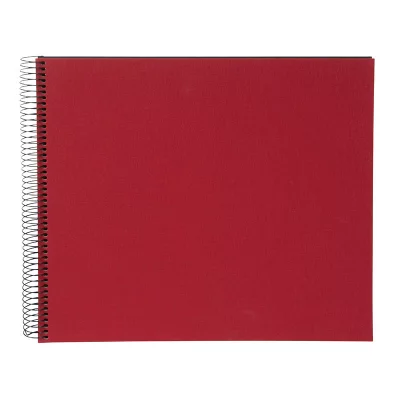 Thumbnail von Spiralalbum Bella Vista mit 40 schwarzen Seiten zum Einkleben, 35x30 cm rot Bild 2