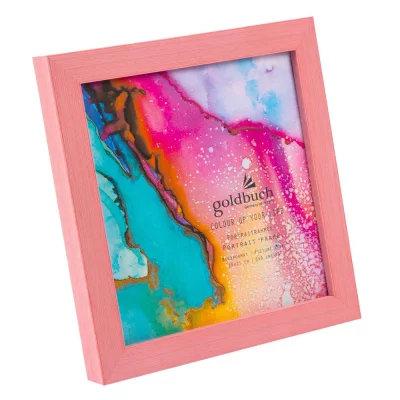 Kunststofframme «Colour up your life» 15x15 cm | Rød | Normalglass (2 mm)