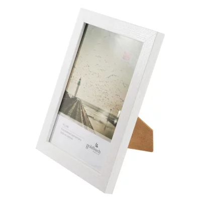 Treramme Tallinn (MDF) 15x20 cm | Hvit | Normalglass (2 mm)